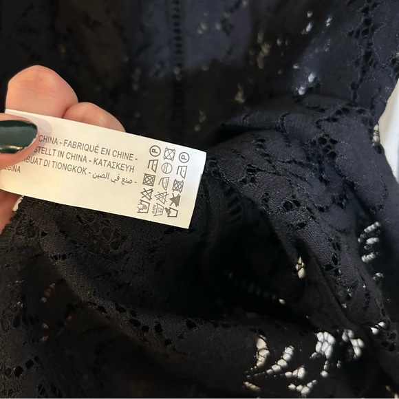 Zara lace swing long sleeve top - Picture 12 of 12